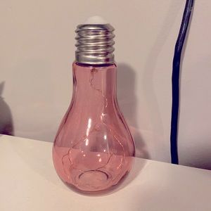 Pink fairy light Lightbulb decor